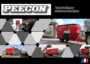 Míchačky krmiv Peecon Biga 64-245/275s Mega Mammoet Wide Body Future