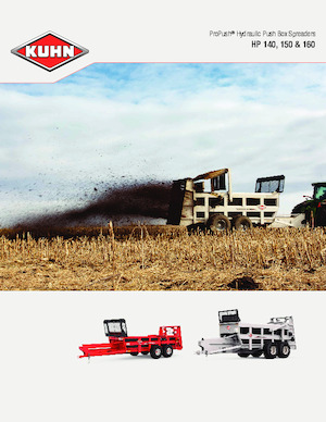 Míchačky krmiv Kuhn HP 150