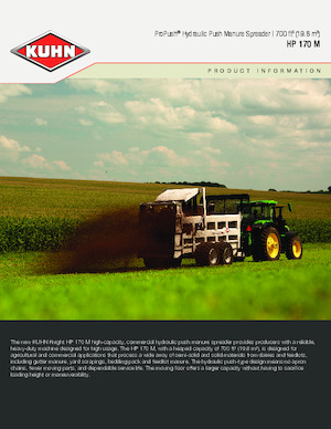 Míchačky krmiv Kuhn HP 170 M