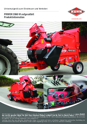 Míchačky krmiv Kuhn Primor 2060 M Semi-Mounted