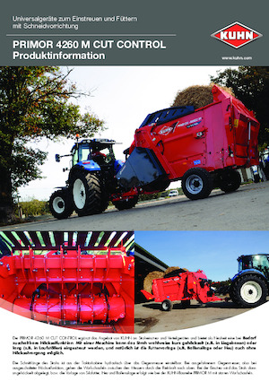 Míchačky krmiv Kuhn Primor 4260 M Cut Control