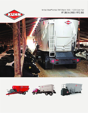 Míchačky krmiv Kuhn VT 2100