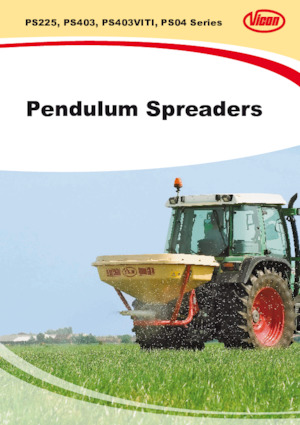 Rozmetadla průmyslových hnojiv Vicon PS403