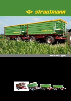 Ploché přívěsy Strautmann SEK 572