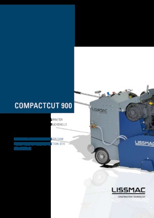 Řezačky spár Lissmac Compactcut  900 D