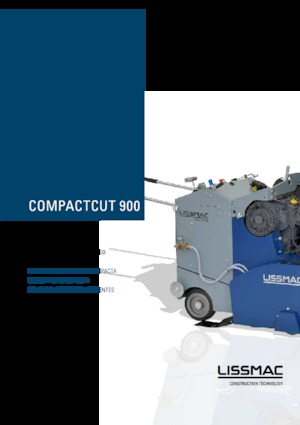 Řezačky spár Lissmac Compactcut  900 D