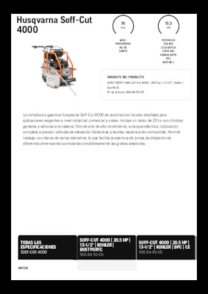 Řezačky spár Husqvarna Soff-Cut® 4000