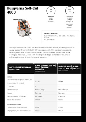 Řezačky spár Husqvarna Soff-Cut® 4000