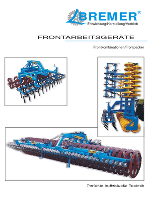 Půdní pěchy Bremer FP 900/300 E