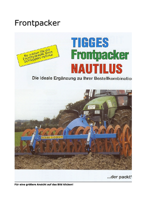 Půdní pěchy Tigges Nautilus 740