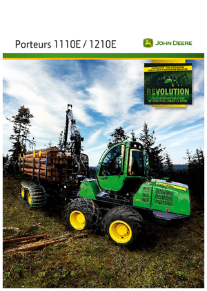 Vyvážecí traktory John Deere 1110 E