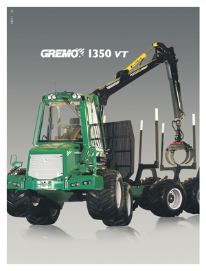 Vyvážecí traktory Gremo 1350 VT