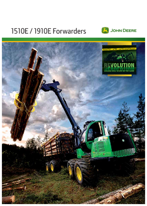 Vyvážecí traktory John Deere 1910 E