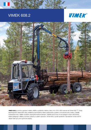 Vyvážecí traktory Vimek 608-2