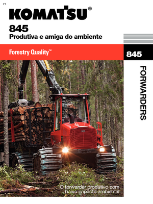 Vyvážecí traktory Komatsu 845