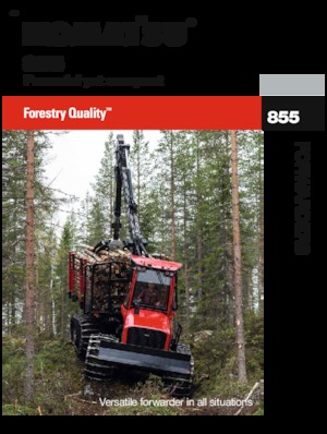 Vyvážecí traktory Komatsu 855