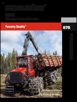 Vyvážecí traktory Komatsu 875