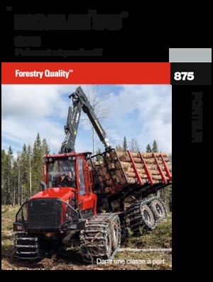 Vyvážecí traktory Komatsu 875