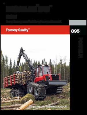 Vyvážecí traktory Komatsu 895-2