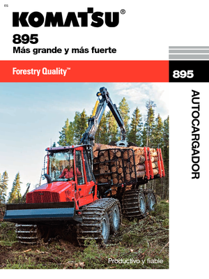 Vyvážecí traktory Komatsu 895