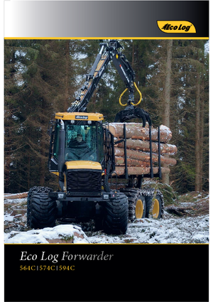 Vyvážecí traktory EcoLog EcoLog 574 C 6WD