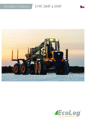 Vyvážecí traktory EcoLog EcoLog 594 F