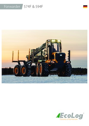 Vyvážecí traktory EcoLog EcoLog 594 F