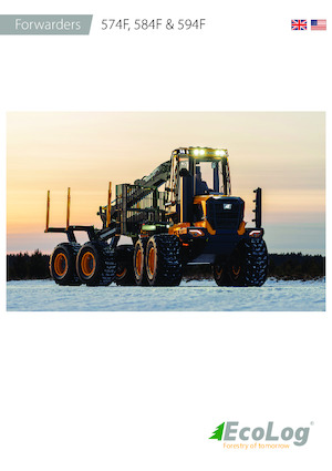 Vyvážecí traktory EcoLog EcoLog 594 F