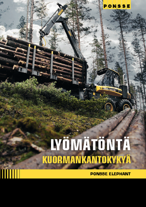 Vyvážecí traktory Ponsse Elephant