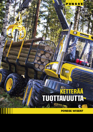 Vyvážecí traktory Ponsse Wisent
