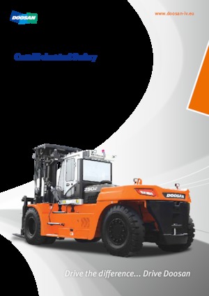 Čelní vysokozdvižné dieselové vozíky Doosan D120S-7