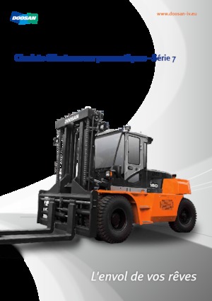 Čelní vysokozdvižné dieselové vozíky Doosan D120S-7