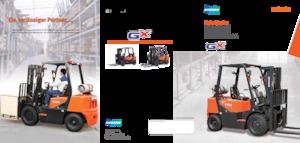 Čelní vysokozdvižné dieselové vozíky Doosan D20G