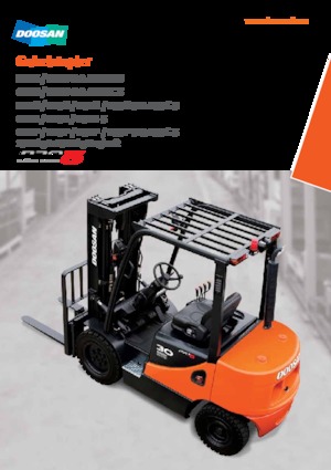 Čelní vysokozdvižné dieselové vozíky Doosan D20S-5