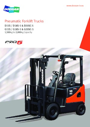 Čelní vysokozdvižné dieselové vozíky Doosan D20SC-5