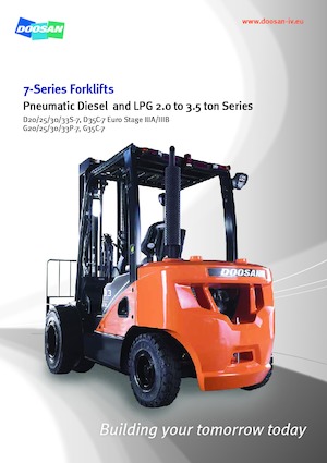 Čelní vysokozdvižné dieselové vozíky Doosan D25S-7