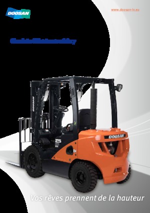 Čelní vysokozdvižné dieselové vozíky Doosan D35C-7