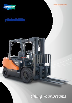 Čelní vysokozdvižné dieselové vozíky Doosan D45SC-7