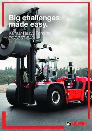 Čelní vysokozdvižné dieselové vozíky Kalmar DCG450-12