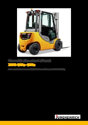 Čelní vysokozdvižné dieselové vozíky Jungheinrich DFG 425s