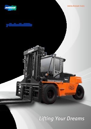 Terénní vysokozdvižné vozíky Doosan DV180S-7