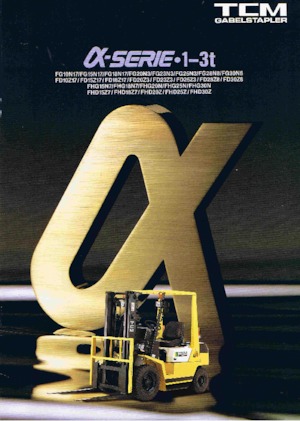 Čelní vysokozdvižné dieselové vozíky TCM FHD 15 T 3 Inoma