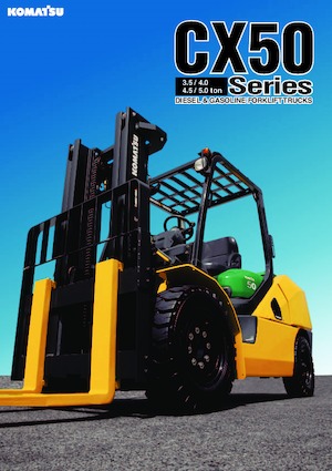 Čelní vysokozdvižné dieselové vozíky Komatsu FD50AYT-10