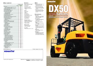 Čelní vysokozdvižné dieselové vozíky Komatsu FD80-10