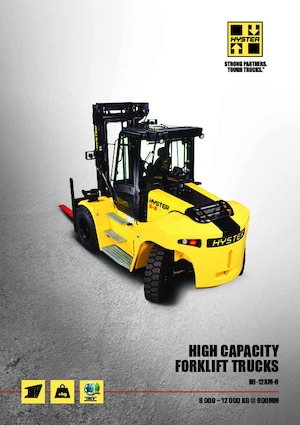 Čelní vysokozdvižné dieselové vozíky Hyster H12.00XM 6