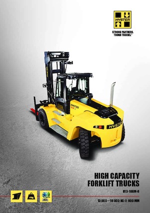 Čelní vysokozdvižné dieselové vozíky Hyster H16.00XM 6