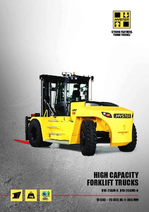 Čelní vysokozdvižné dieselové vozíky Hyster H20XMS 9