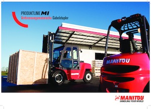 Čelní vysokozdvižné dieselové vozíky Manitou MI 50 D