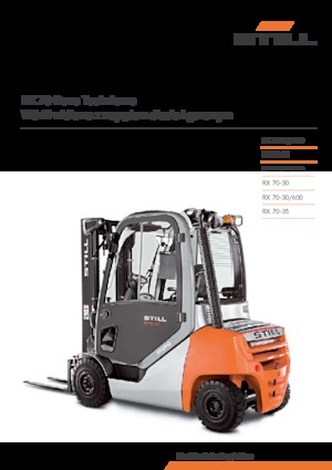 Čelní vysokozdvižné dieselové vozíky Still RX 70-30