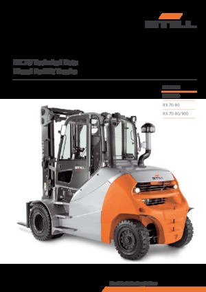 Čelní vysokozdvižné dieselové vozíky Still RX 70-60